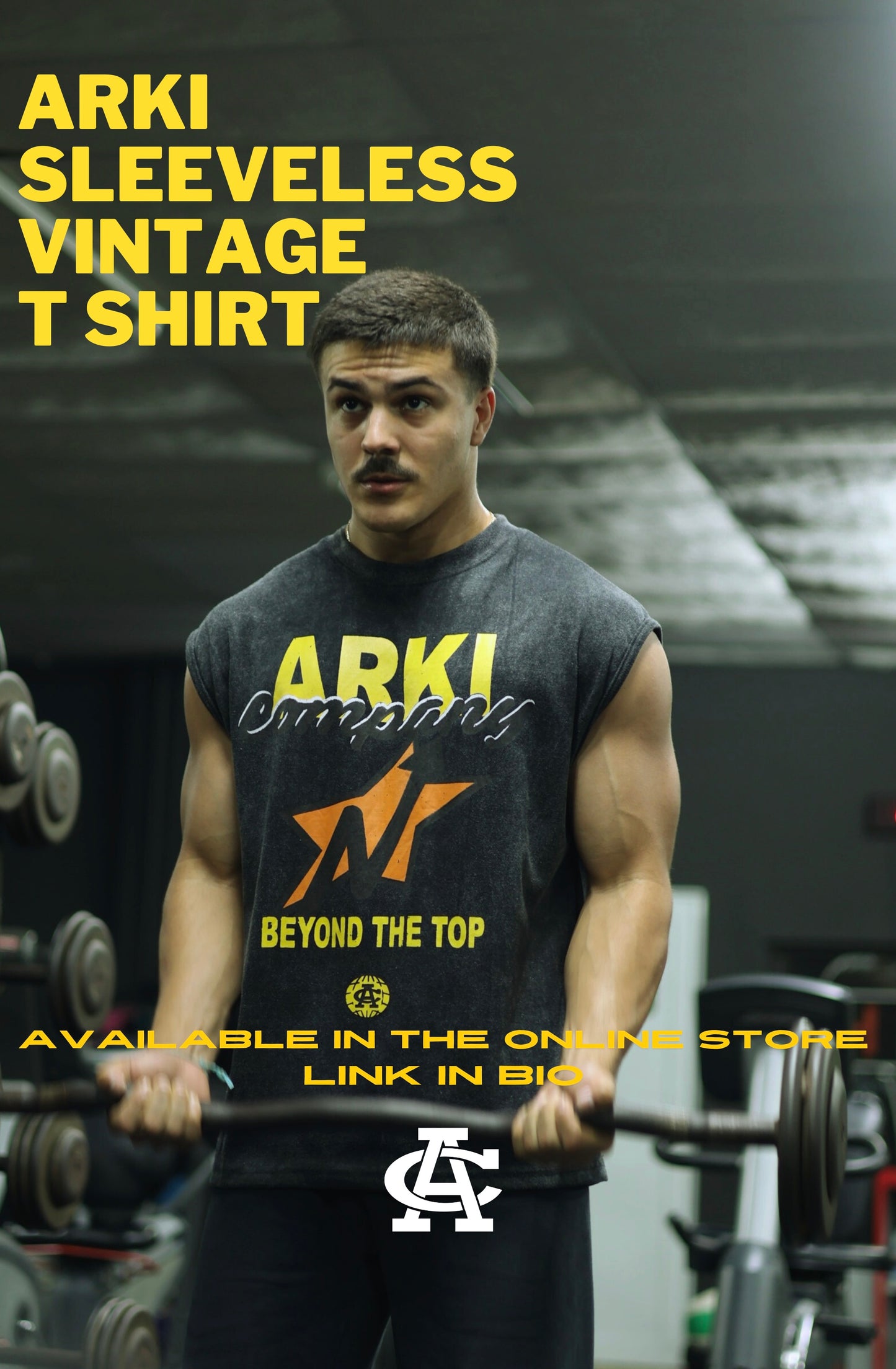 ARKI SLEEVELESS VINTAGE TSHIRT